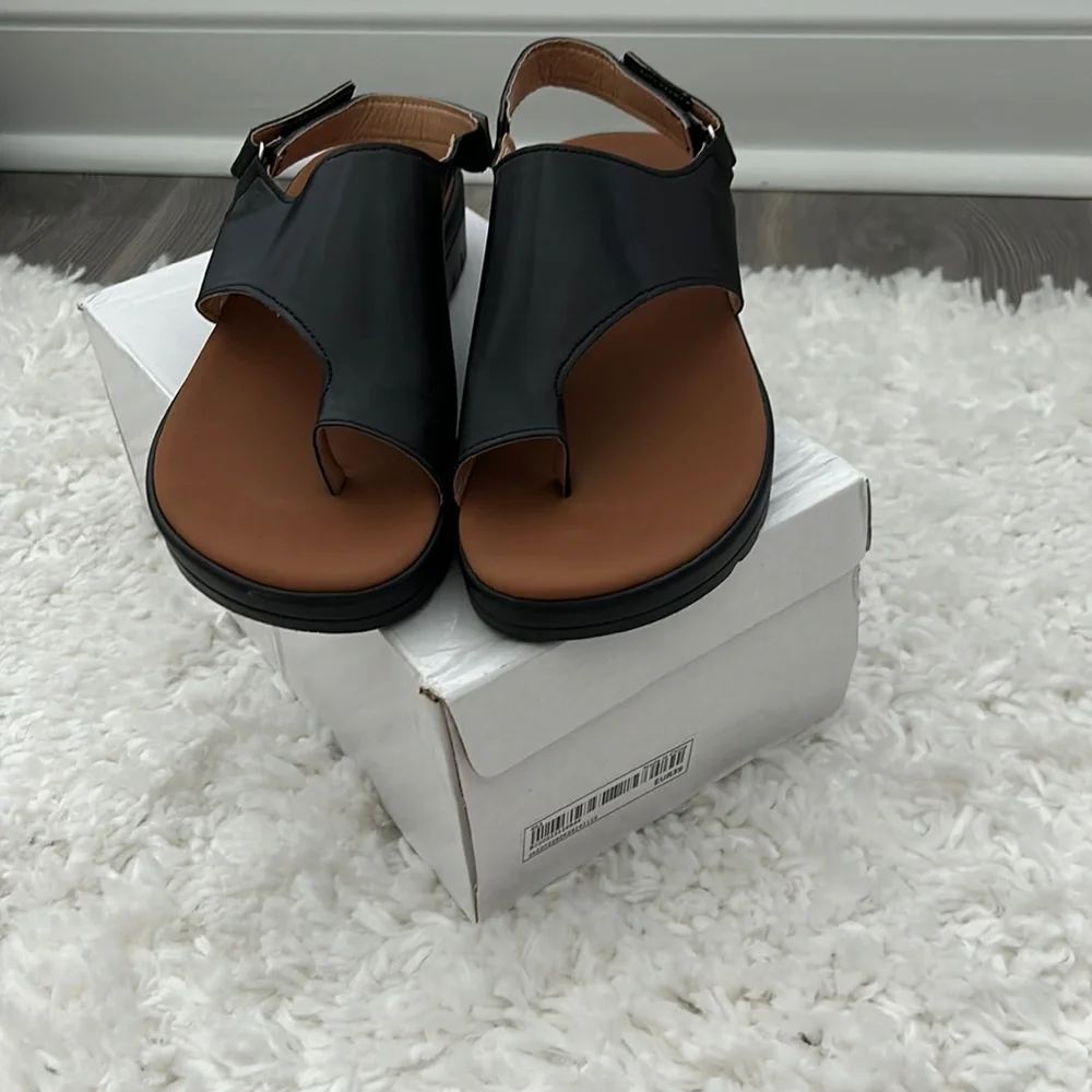 Black sandals